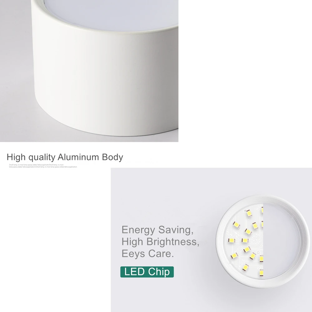 DBF светодиодный потолочный Точечный светильник с деревянным лицевым покрытием 5