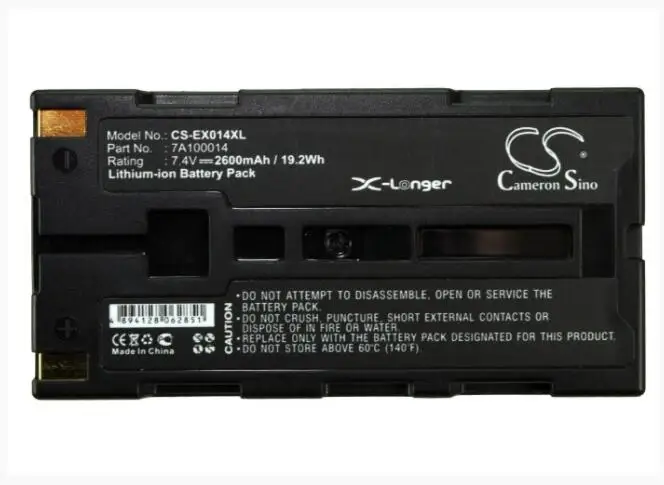 Аккумулятор Cameron Sino 2600 мАч для EXTECH ANDES 3 APEX 2 APEX2 APEX3 Dual Port MP200 MP300 MP350 S1500 | Электроника