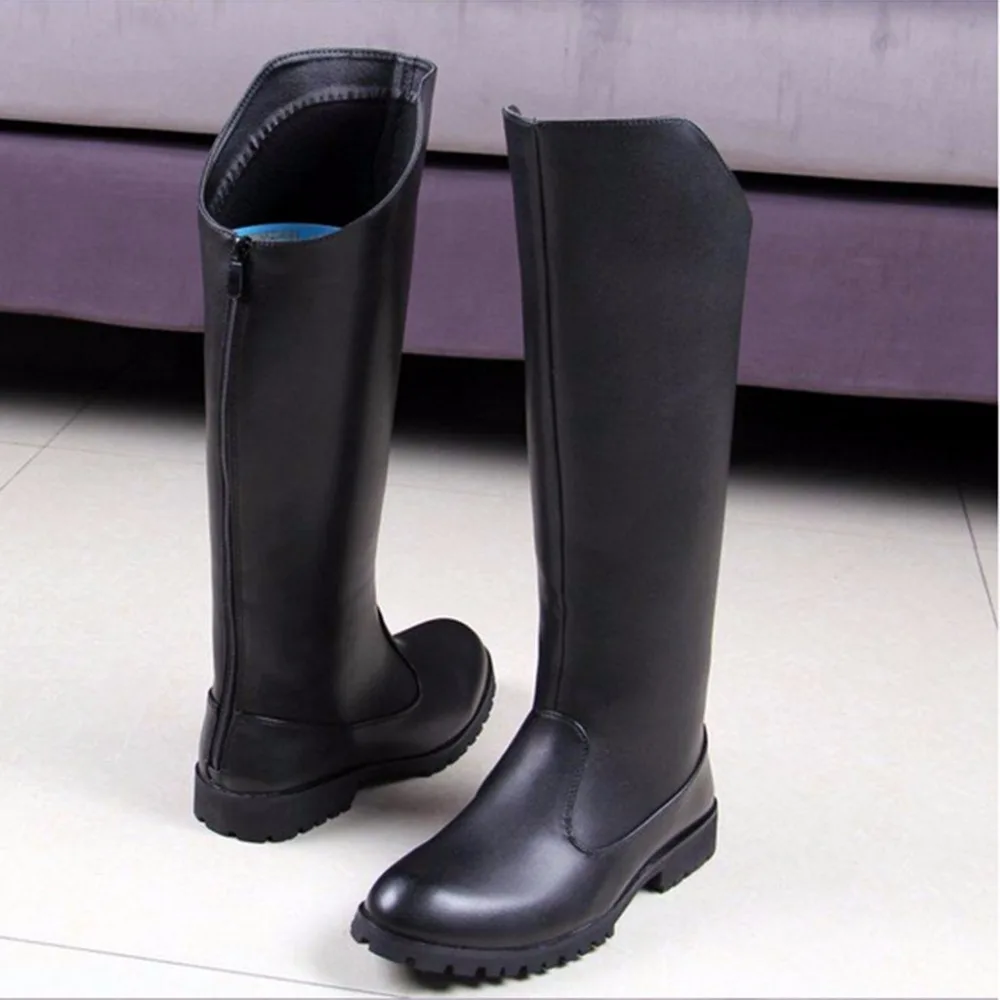 Мужские вечерние ботинки в стиле барокко британские высокие для верховой езды