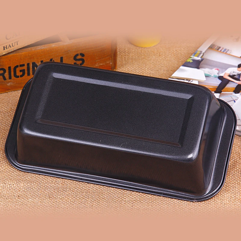 1 шт. Черная форма из нержавеющей стали Форма для торта антипригарная