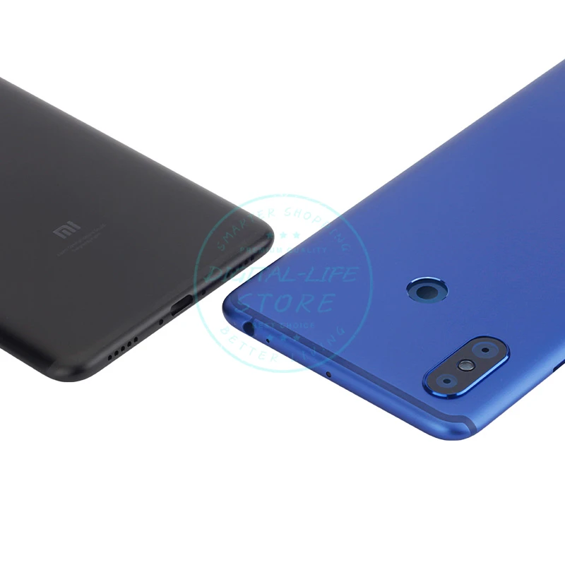Оригинальная задняя крышка батарейного отсека для Xiaomi Mi Max 3 + Стеклянная Крышка