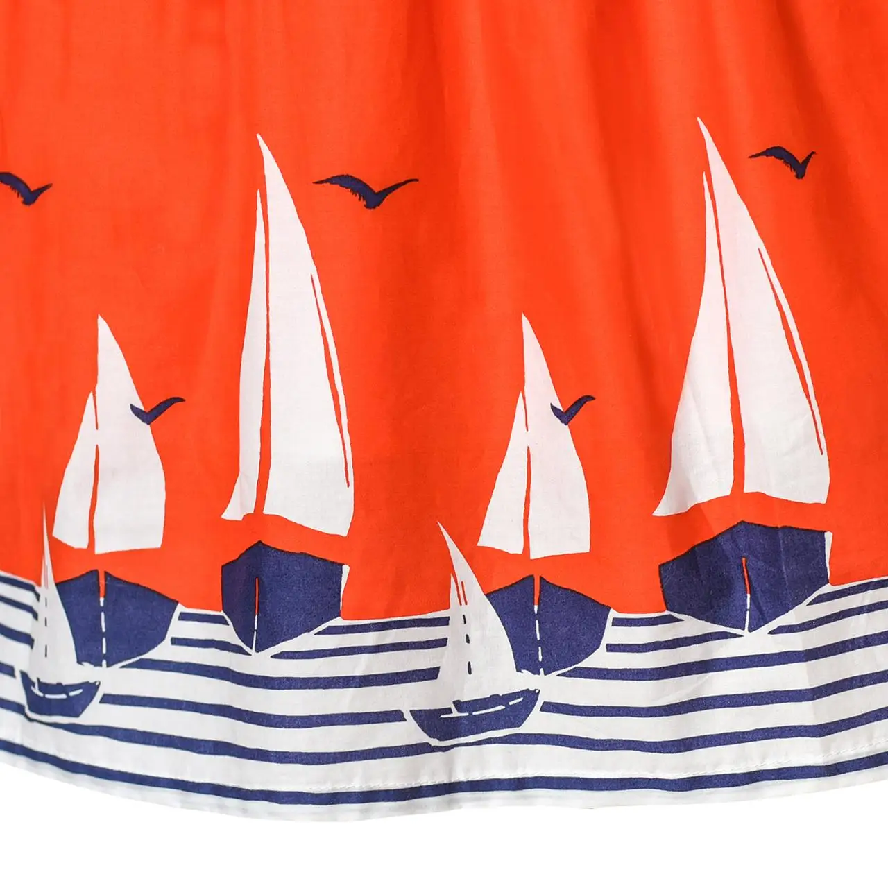 

Girls Dress Navy blue Dot Sea Fish Ocean Beach Halter Dress Cotton 2020 Summer Princess Wedding Party Size 6-12 Carnival