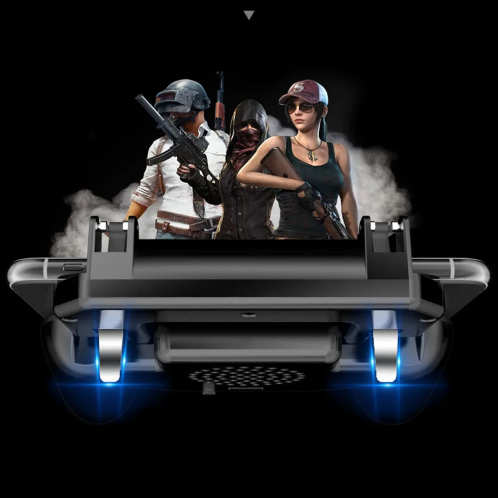 Мобильная игровая консоль, геймпад джойстик для PUBG игровой триггер джойстик с охлаждающим вентилятором для Мобильные телефоны Android IOS Телефон