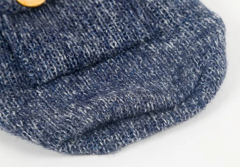 HOOPET собака кошка одежда маленькая кнопка Яркий шелковый turtleneckm два Средства ухода за кожей стоп тепло свитер Весенняя и осенняя одежда