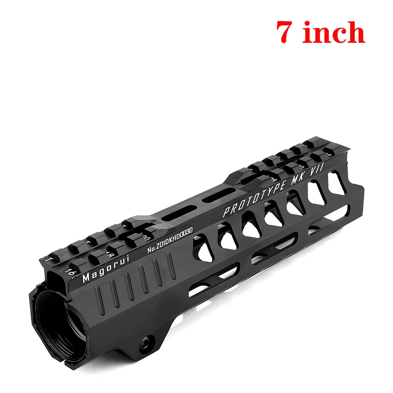 7 Inch Magorui " 10" 1" 13,5" 1" AR15 бесплатно поплавок M-LOK MK Handguard Пикатинни Handguard бесплатно поплавок Riflescope Пикатинни - Цвет: 7 Inch