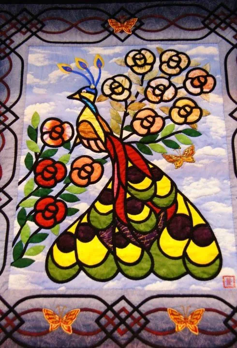 Хлопчатобумажная ткань для скрапбукинга с толстыми четвертинами одеяло узор