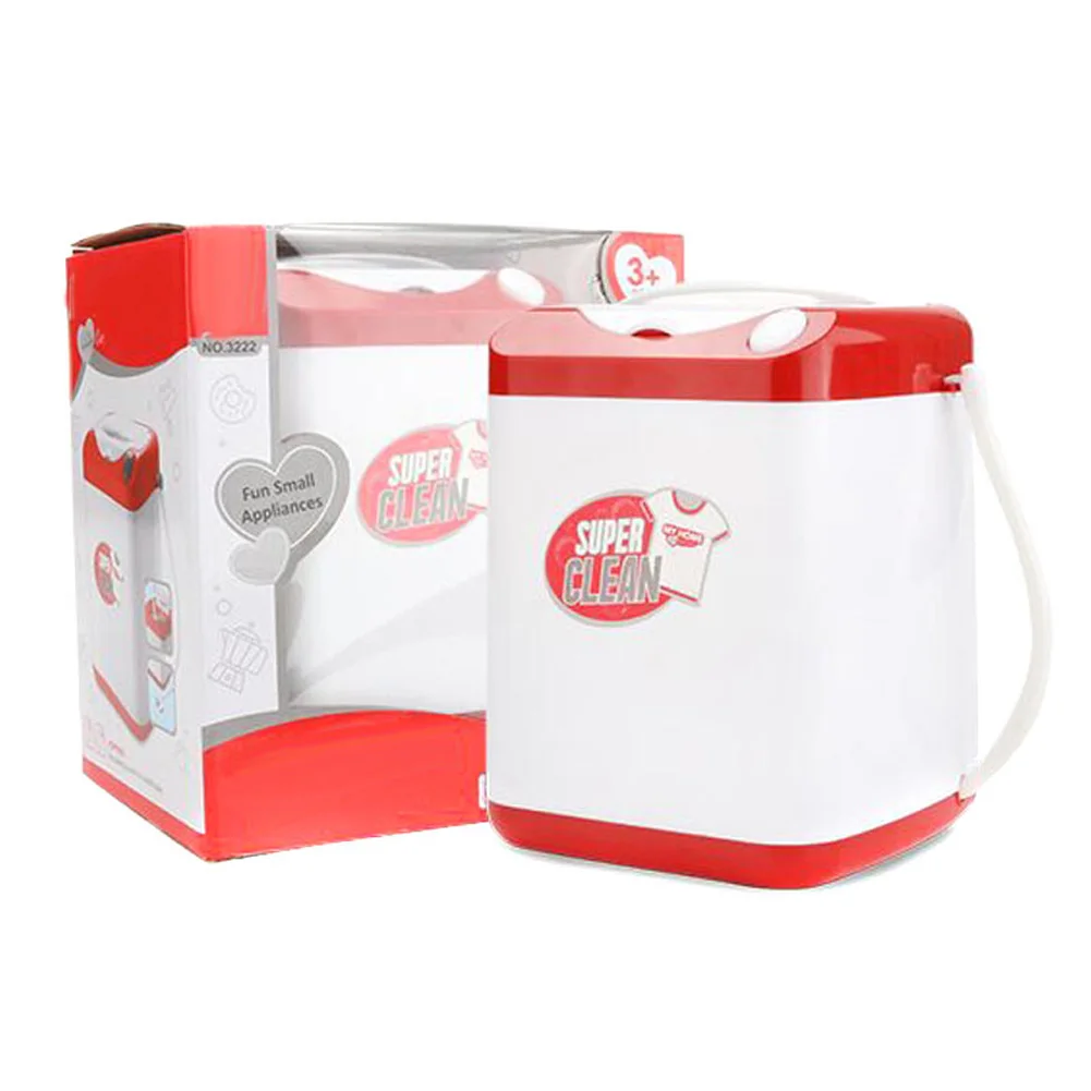 New washing machine Мини бытовые ролевые игры кухонные детские игрушки пылесос плита развивающие игрушки набор M09 - Цвет: New washing machine