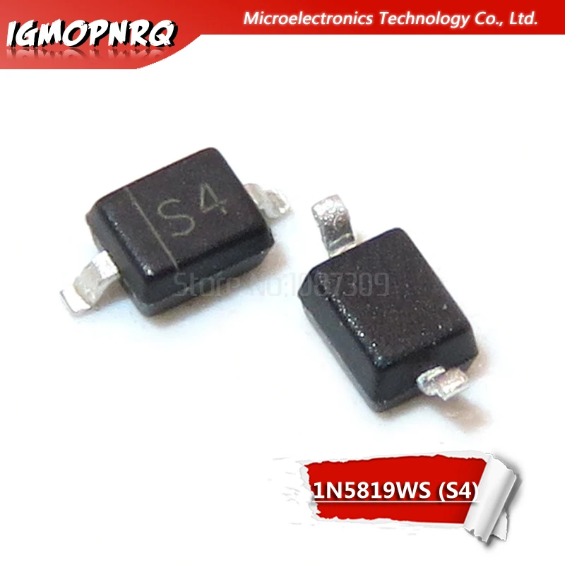 100 шт. SMD диод 0805 1N5819 1N4007 1N4148 SOD-123 SOD123 SOD-323 1206 1N4148WS 1N5819WS B5819WS SOD323 MBR0520LT1G MBR0530W B3