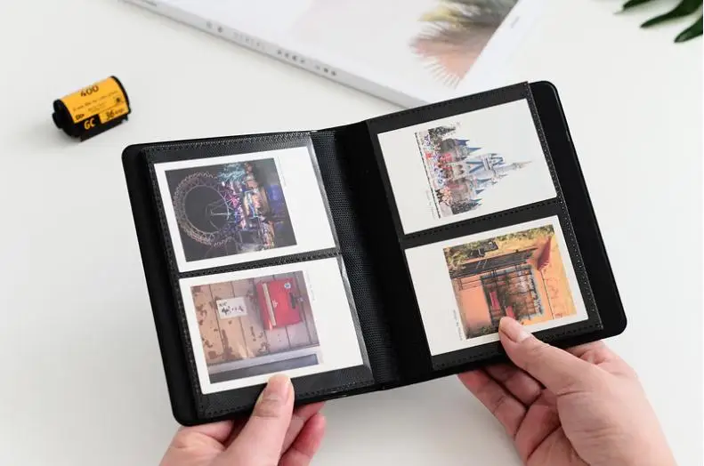 Фотоальбом Polaroid, 64 кармана, мини Чехол для моментальной печати, для Fujifilm Fotografia Instax Mini, пленка 8, корейский альбом для фотоаппарата Instax