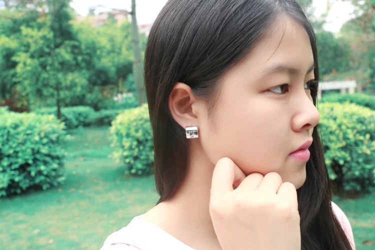 Модный стиль! Круглые Женские серьги нити из стерлингового серебра 925 пробы