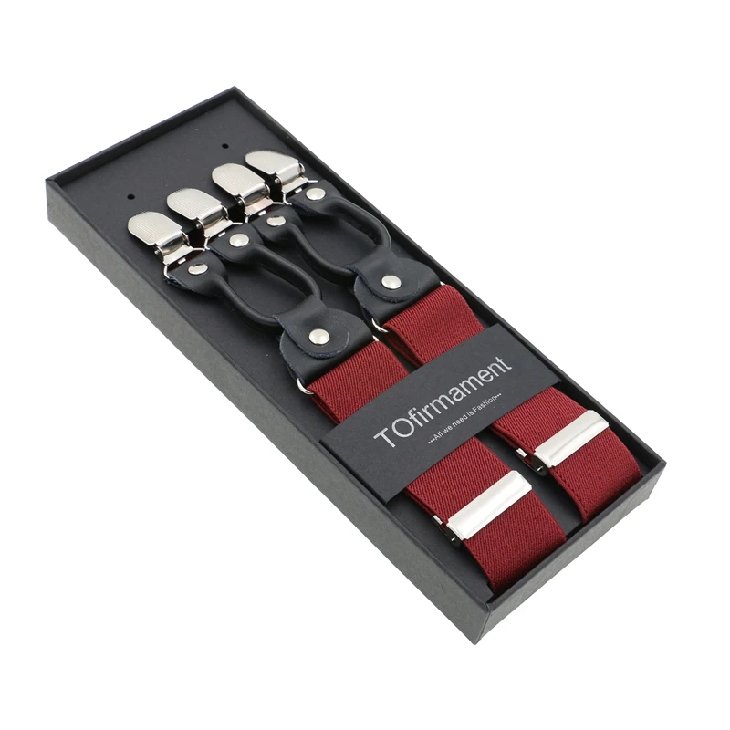 Подтяжки мужские из полиэстера Прочные эластичные модные регулируемые Y