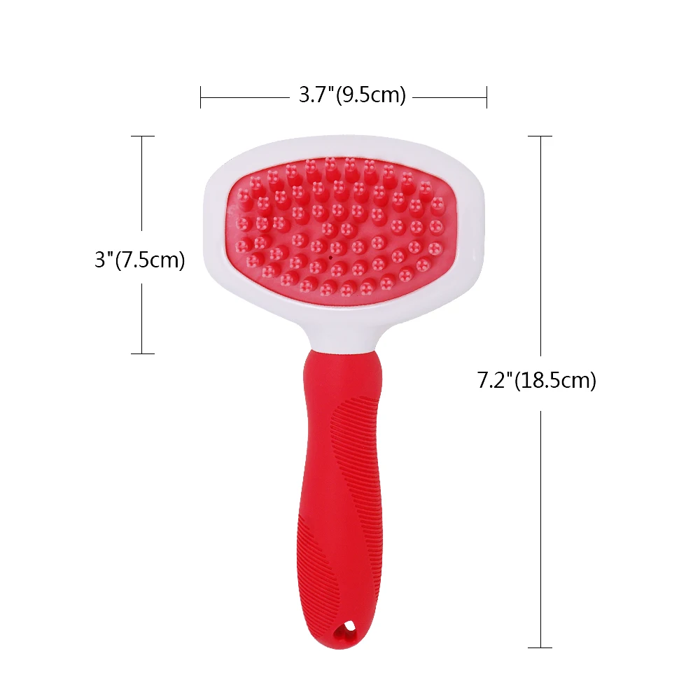 Искусственная щетка шампунь для удаления волос шерсти чистые инструменты