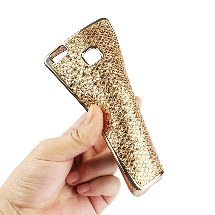 Блестящий Мягкий ТПУ силикона с блестками чехол для huawei P8 P9 Lite P9Lite P8Lite VNS-L21 VNS-L31 ALE-L21 PRA-LX1 EVA-L09 крышка чехол s