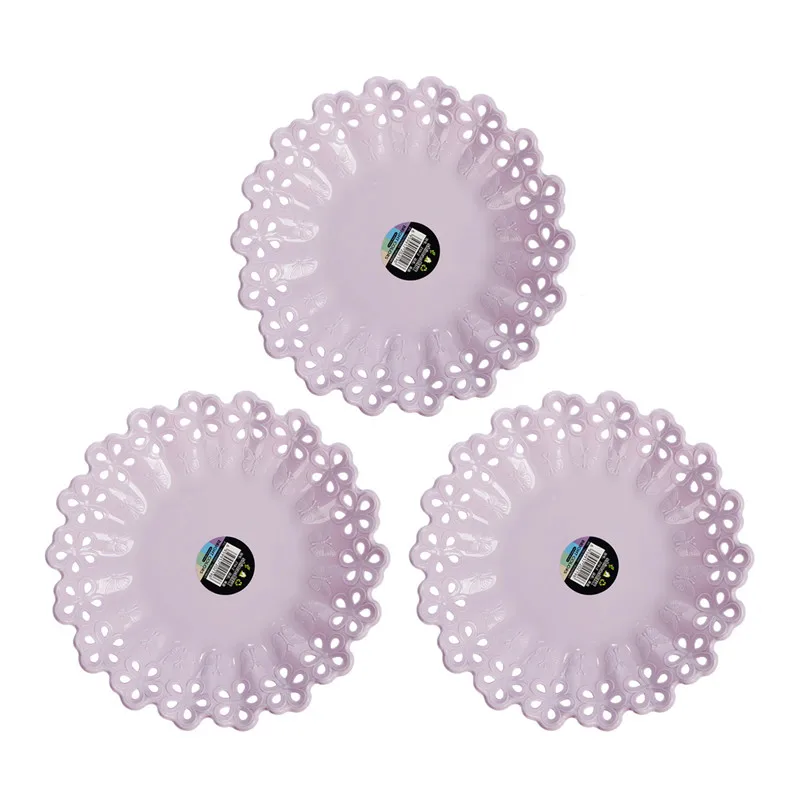 purple 3pc trays 3/4 шт. фруктовый десертный поднос башня десертные тарелки для свадебной вечеринки гостиная Свадебные украшения изысканные столовые приборы Teatime - Цвет: purple 3pc trays