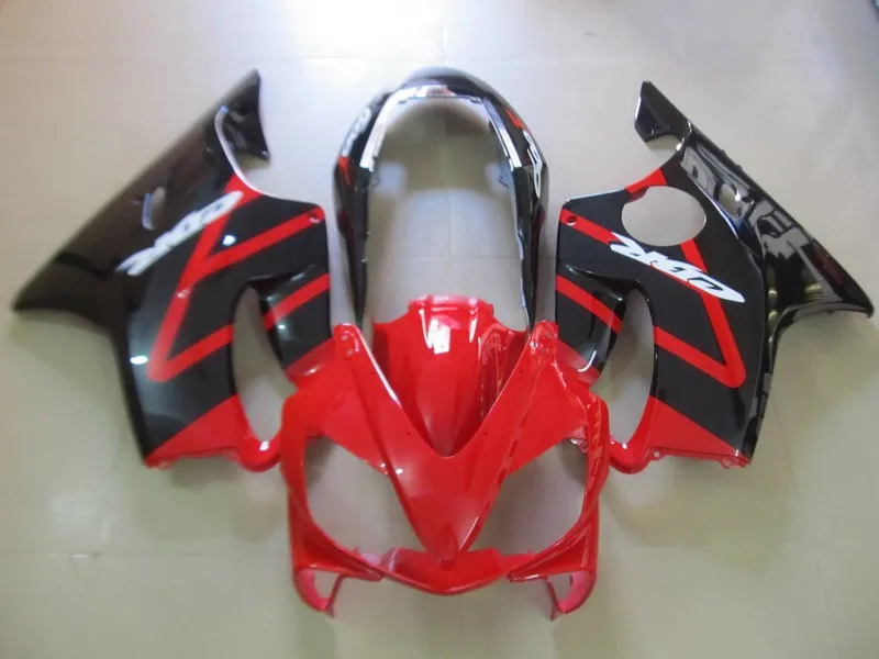 Черно-красный для CBR600 F4i 2004-2007 CBR 600F4i 04 05 06 07 специальный комплект обтекателей