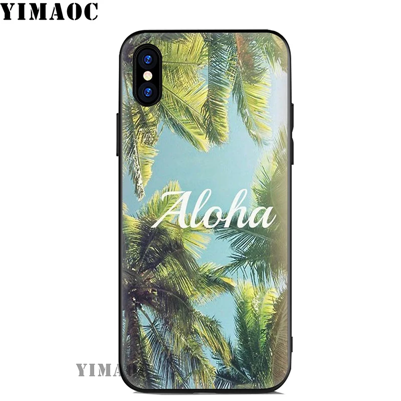 YIMAOC Scenary Positive Quotes Soft Silicone Case for iPhone 11 Pro Xr Xs Max X or 10 8 7 6 6S Plus 5 5S SE |