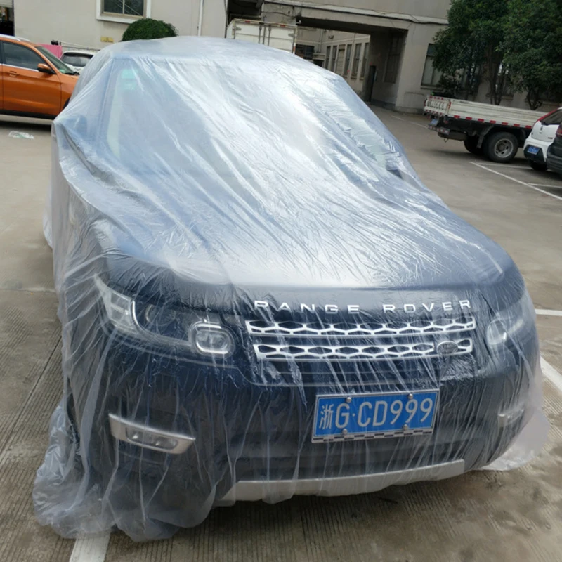 1 шт. одноразовый автомобильный чехол автомобиль может быть изготовлен на заказ