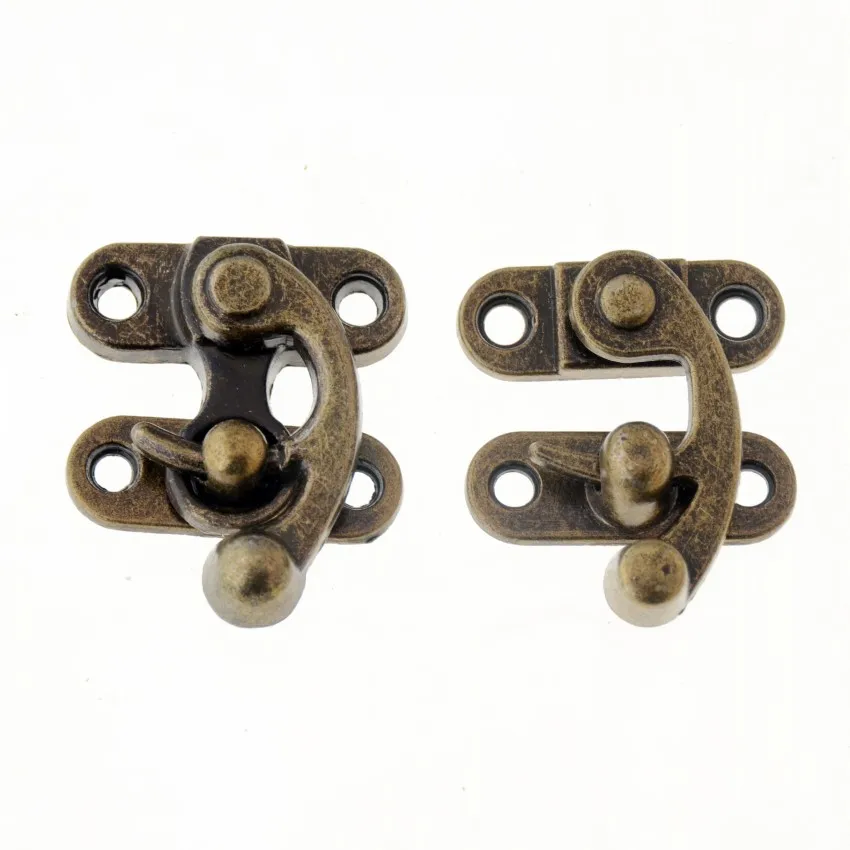 Бесплатная доставка 1 комплект металлический крюк Коробка защелки застежка