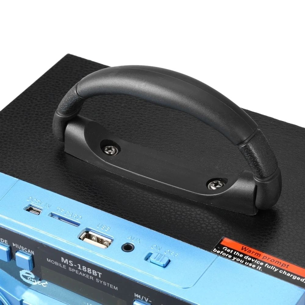 Redmaine Новинка 15 Вт MS-188BT мульти-функциональный bluetooth-динамик большой привод