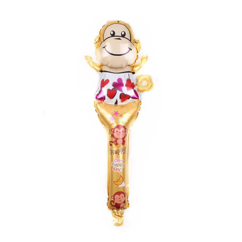 Figure balloon TSZWJ мультфильм палка палочка алюминиевый шар ребенок праздник день рождения вечеринка украшения воздушный шар - Цвет: Figure balloon