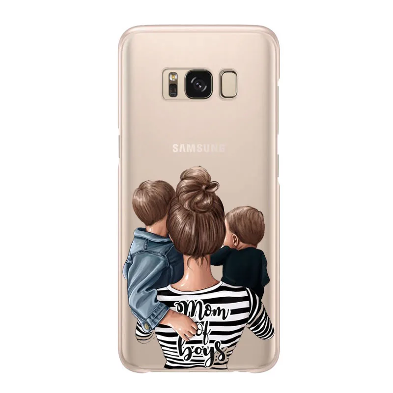 Модный черный и коричневый Чехол для Samsung Galaxy 2016 2017 A3 A5 A7 J3 J5 J7 | Мобильные телефоны