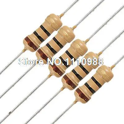 

100 x Resistors 10 ohm OHMS 1/4W 250V 5% Carbon Film