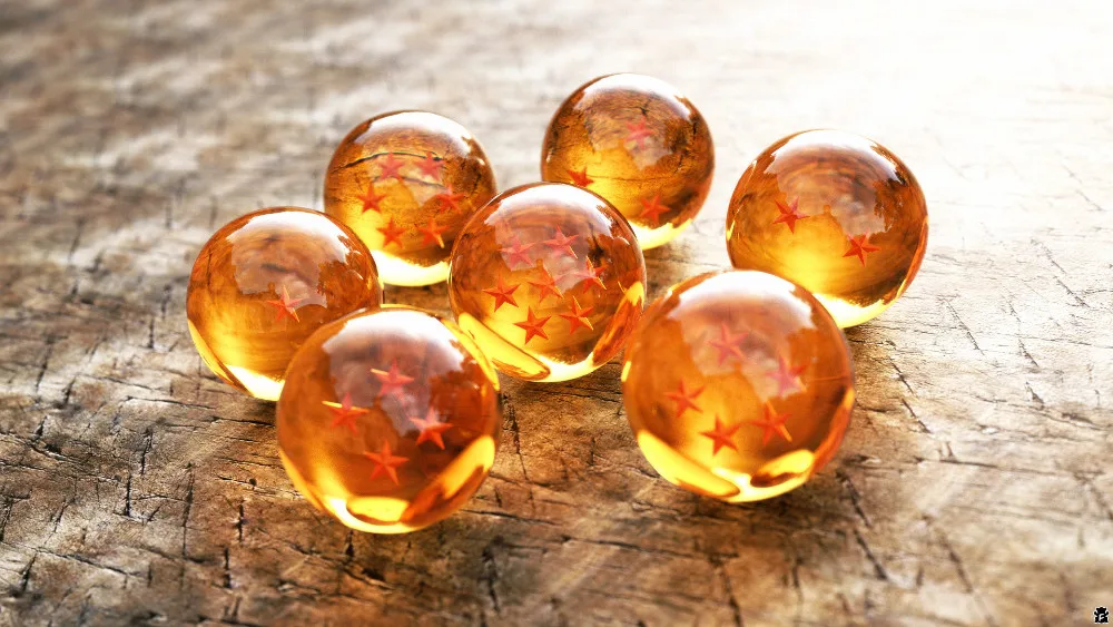 7 шт. полный набор Dragon Ball Z Хрустальные шарики брелок для ключей кольцо для ключей лучшая коллекция подарок для фанатов Dragon ball ZK7DB