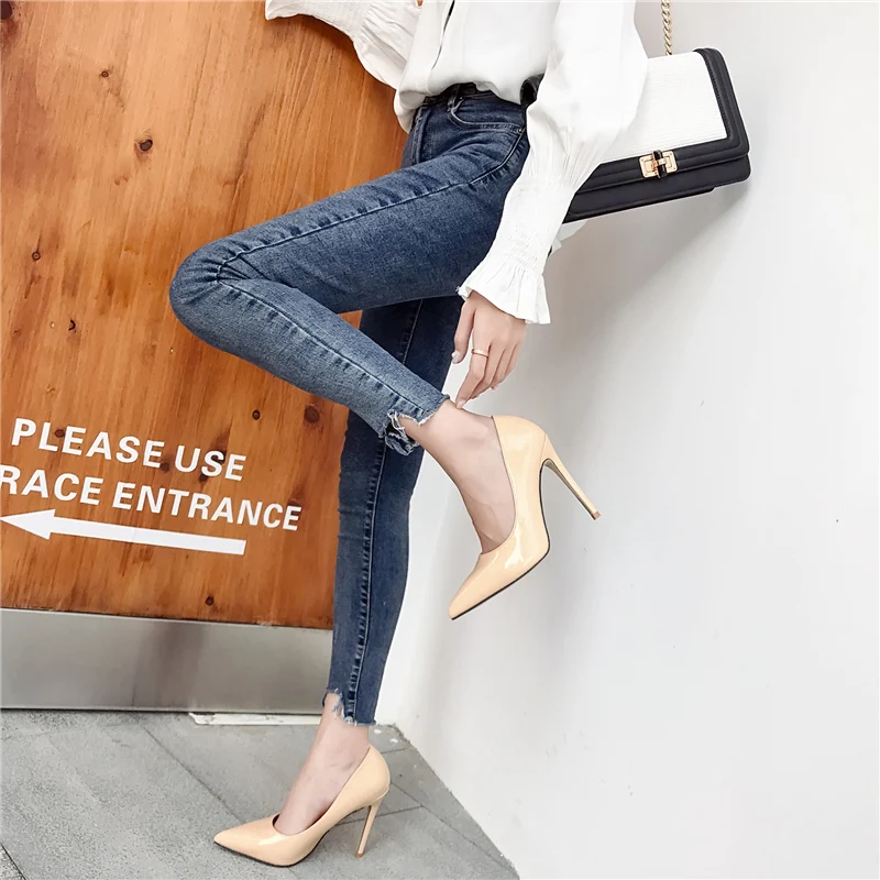 2019 женские туфли лодочки на высоком каблуке 11 см свадебные в римском стиле