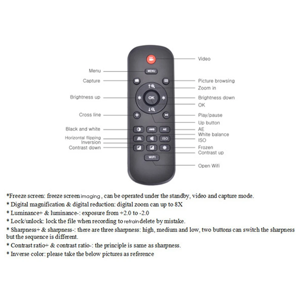 HY-1070 цифровой 150X промышленности USB WI-FI микроскоп Камера 16MP 4K 1080P 60FPS с 5 дюймов Экран