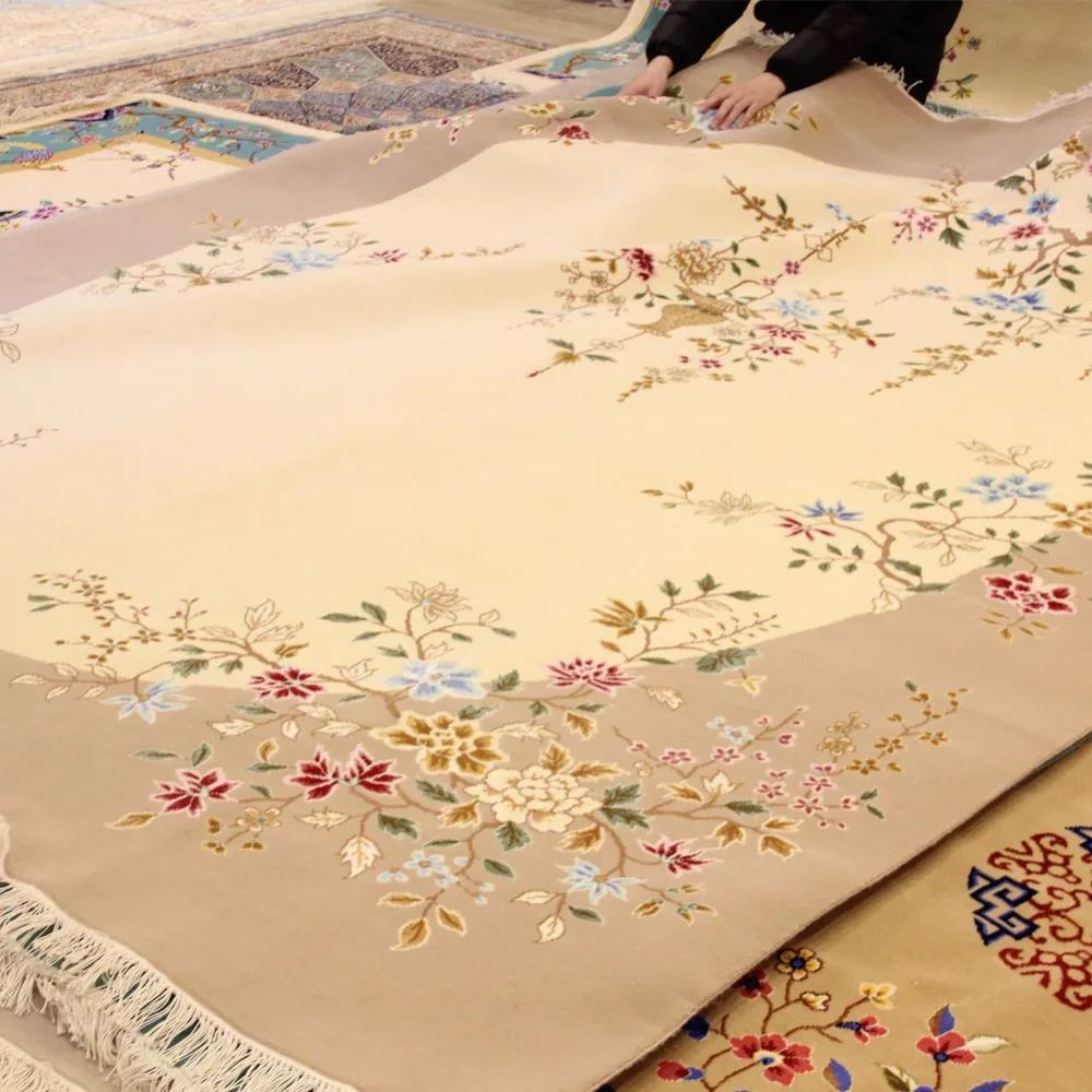 YILONG 8 'x 10' антикварный ковер ручной работы из Восточной шерсти китайский для