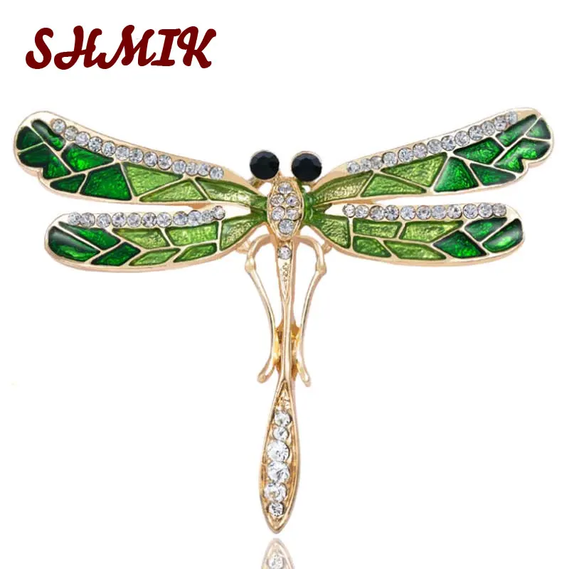 

Korean Big Dragonfly alloy pin buckle drop oil brooch insect clothing insect Animal brooches