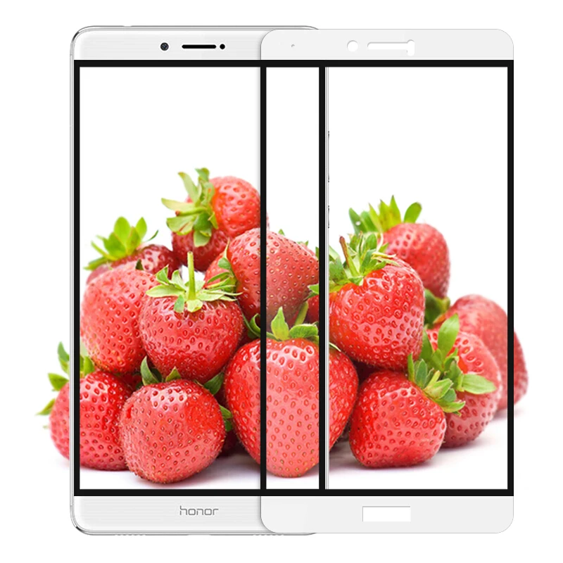 2 шт. полностью клеящееся закаленное стекло для Huawei Honor Note 8 Защитная пленка экрана