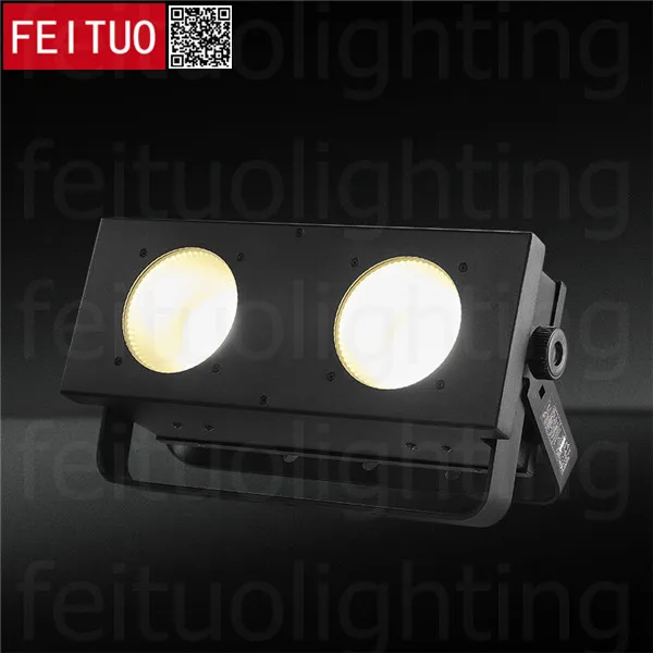 2018 новый театральный Свет теплый/холодный белый 2x100 Вт Cob Led аудитория сценический