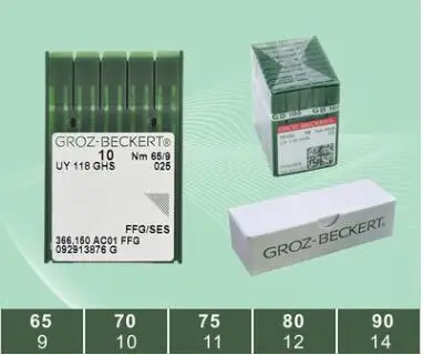 500 шт. в упаковке оригинальная швейная игла для Groz Beckert 118 GHS или ручной работы штук