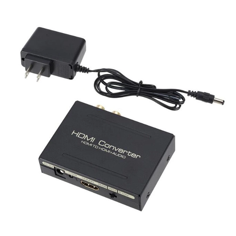 1080P HD HDMI v1.4 аудио экстрактор к 3 5 мм стерео сплиттер оптический SPDIF + RCA L/R конвертер