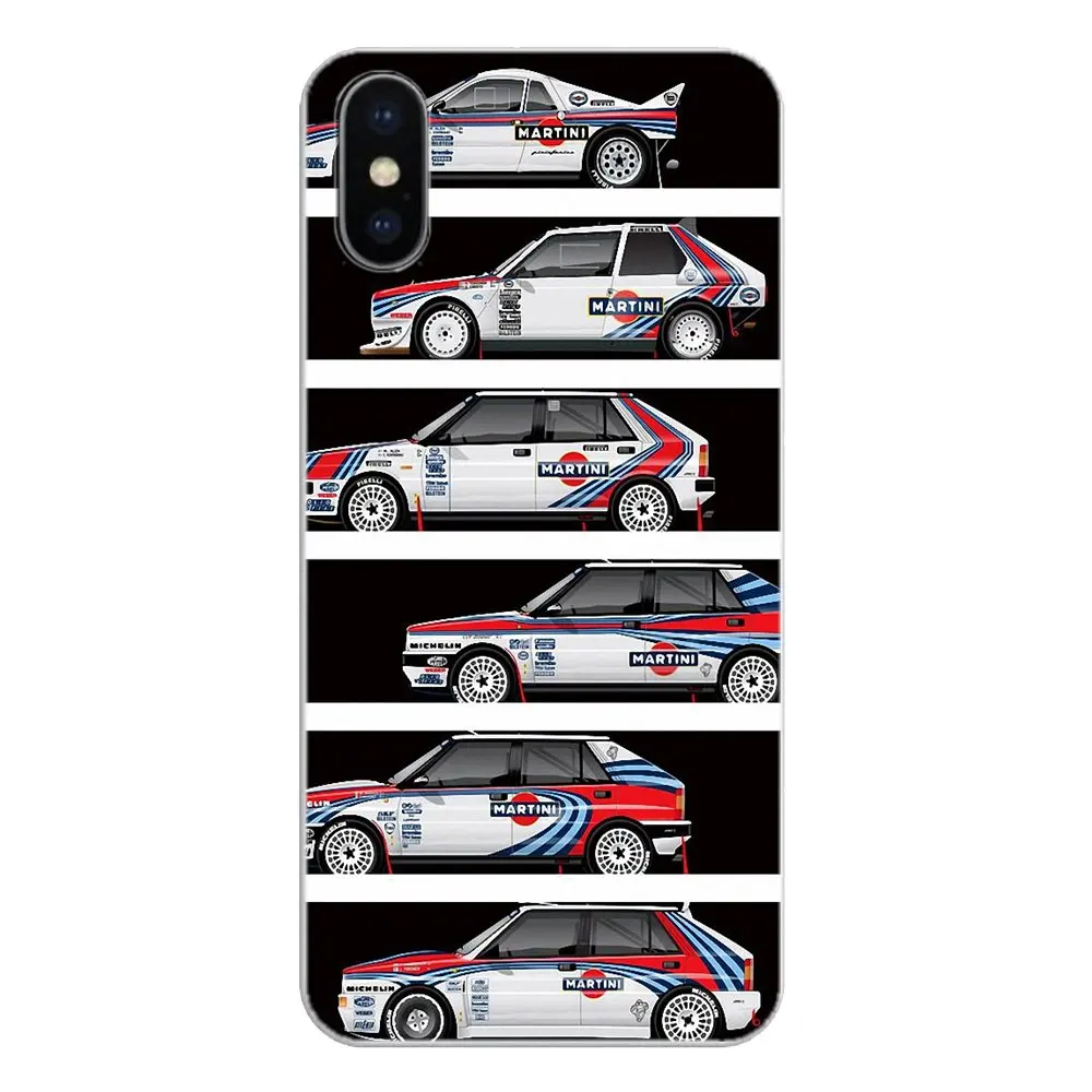 Silicone Phone Shell Case GOP Martini Racing Colores Mueve Logo Print For Apple iPhone 4 4S 5 5S 5C SE 6 6S 7 8 X XR XS Plus MAX |