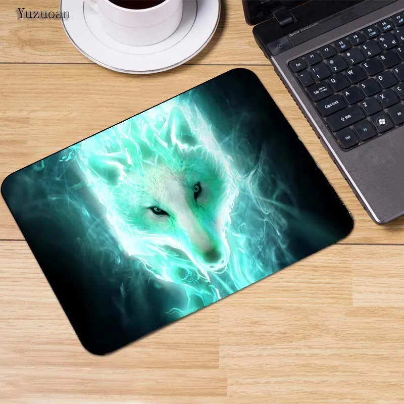 Yuzuoan популярный принт в виде глаз волка на заказ Высокая скорость Новый Винтажный