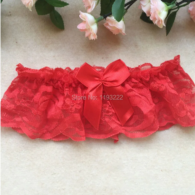 Женское нижнее белье сексуальный кружевной Цветочный Пояс с лентой и бантом для