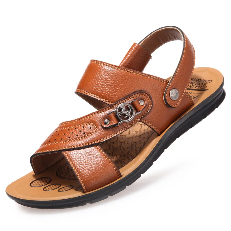 Мужские шлепанцы новинка 2017 модные сандалии мужская обувь обувь|sandals men|sandals men