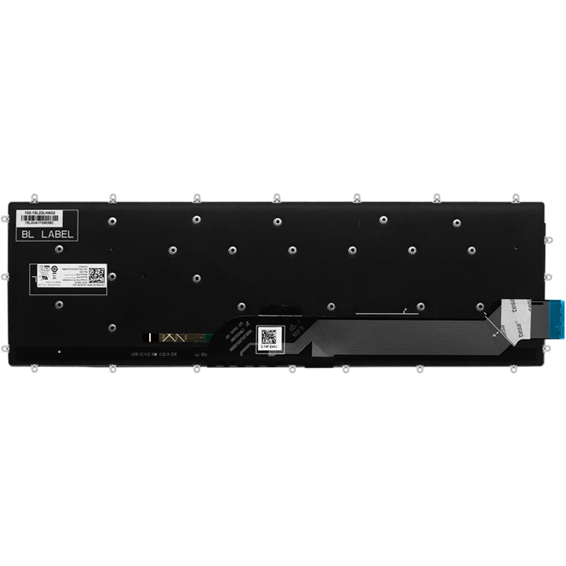 Новая клавиатура US для ноутбука Dell PK131Q02B00 NSK EC0BC 01 9z. Nczld.a01 03NVJK раскладка клавиатуры