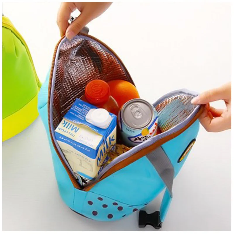 Высококачественная двухслойная сумка для ланча Модная Портативная еды сумки и