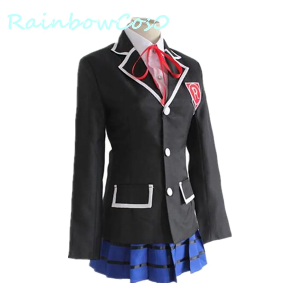 RainbowCos0 костюм для косплея Дата живой Tokisaki Куруми кошмар Униформа платье аниме