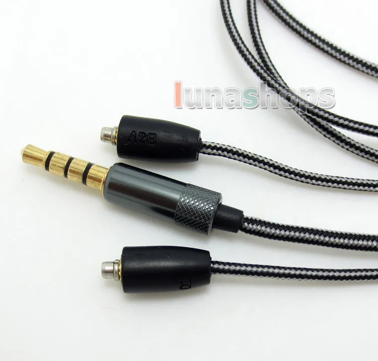 LN004327 замена кабеля с Дистанционный микрофон подключить iphone Android для SHURE SE535 SE425 SE315