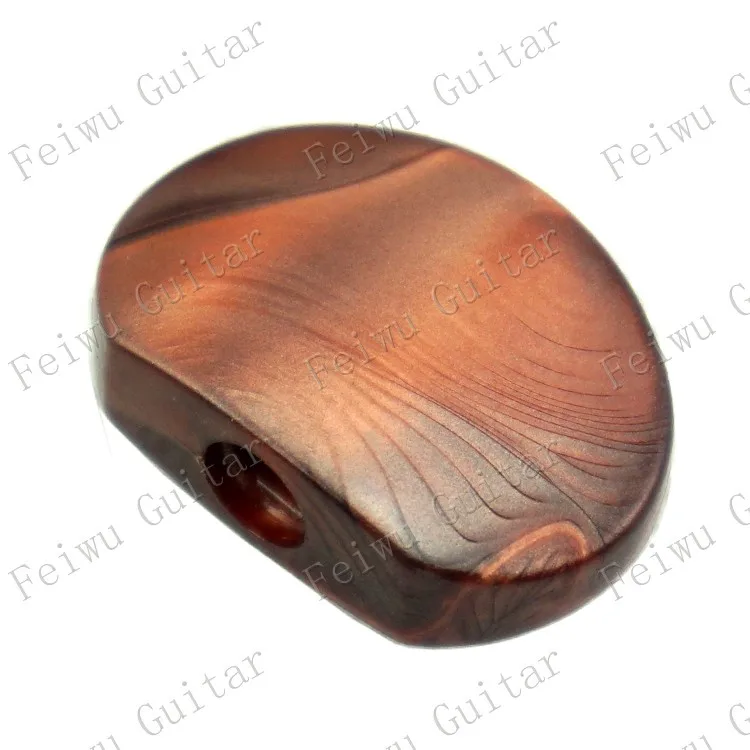 6 шт. колышки для тюнинга кофейного цвета гитары Сменная головка машины Кнопочная