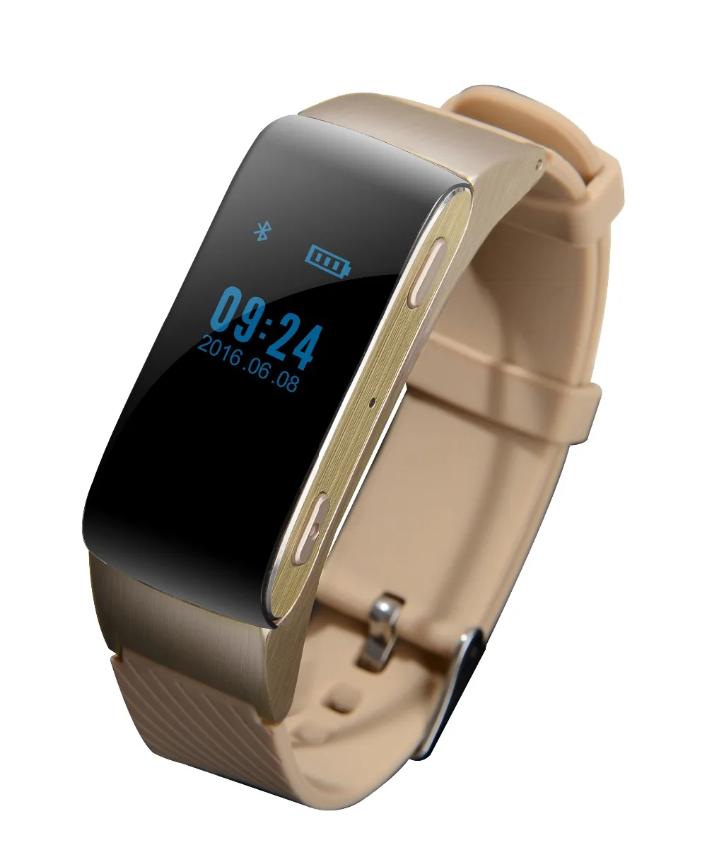 Bluetooth Smart Bracelet Watch DF22 HiFi Sound Headset Digital Wrist Calories Pedometer Track Fitness Sleep Monitor |