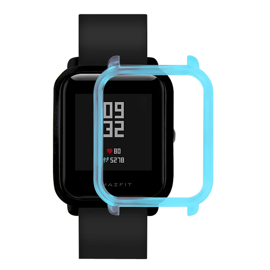 Защитный чехол для Huami Amazfit Bip Bit протектор для часов оболочка для Amazfit Bip Youth тонкий цветной ПК бампер крышка