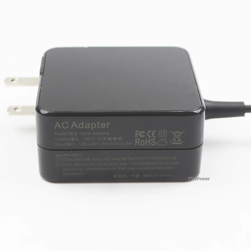 19 V 2.37A 45 Вт 5,5*2,5 мм ADP-45BW в EXA1209EH Мощность адаптер Зарядное устройство для Asus D550CA Q501LA X450LA X501LA X551CA X750LA ноутбук