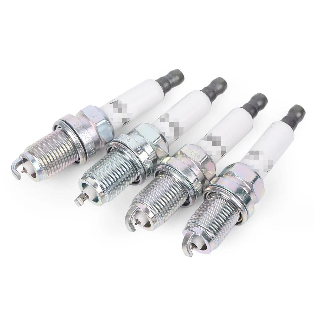 4x OEM автомобильная двойная платиновая Лазерная Свеча зажигания для Volkswagen Passat Tiguan& Audi A3 A4 A5
