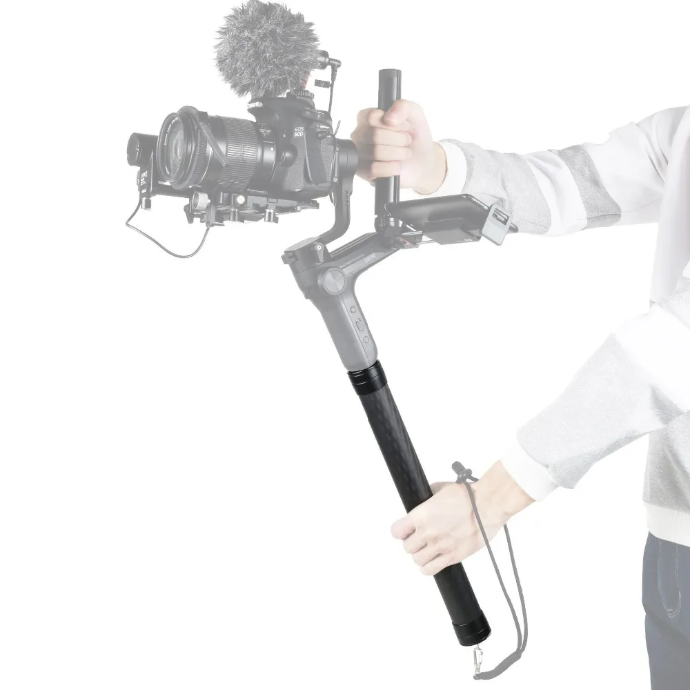 Удлинитель из углеродного волокна для DJI Ronin S Zhiyun Crane 2 weewell LAB AK2000 AK4000 Moza Air Gimbal