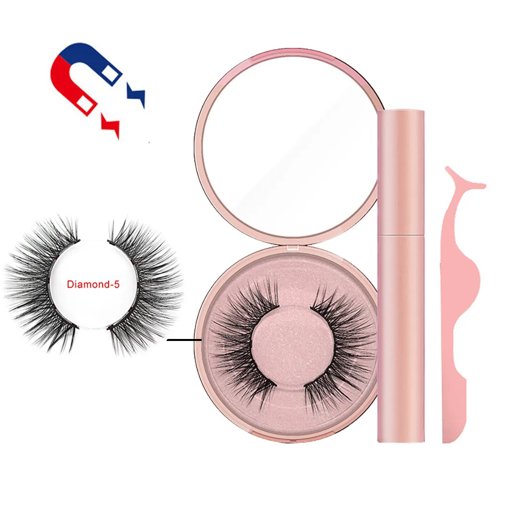 Набор Магнитных жидких подводки для глаз с магнитными накладными ресницами